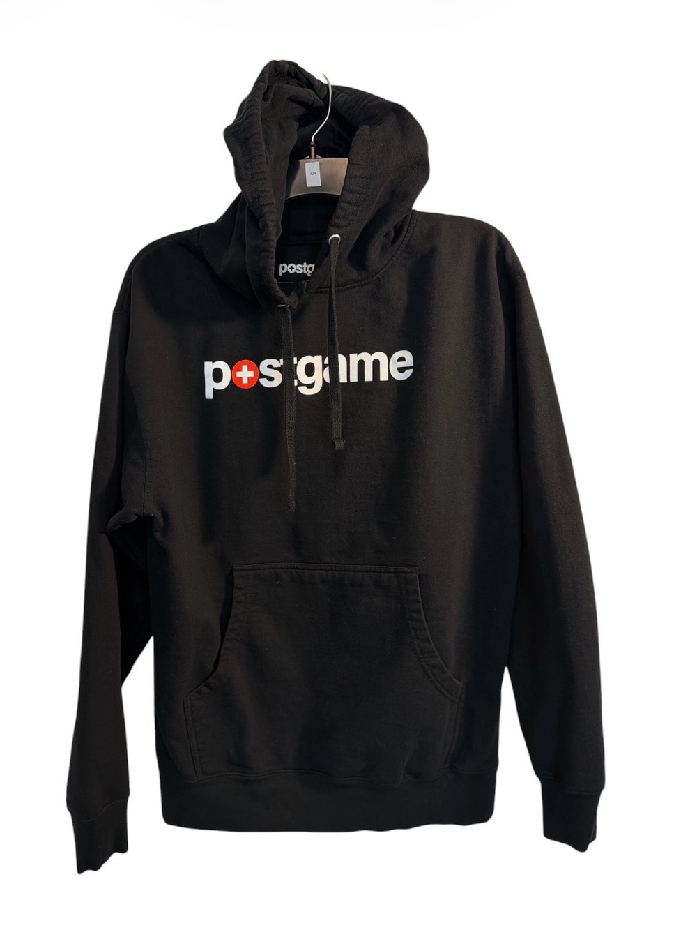 Postgame Black Logo Pullover Hoodie - Men's Casual Sweatshirt